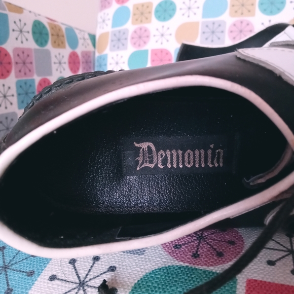 Demonia Shoes Rare Demonia Secret Compartment Coffin Creepers
